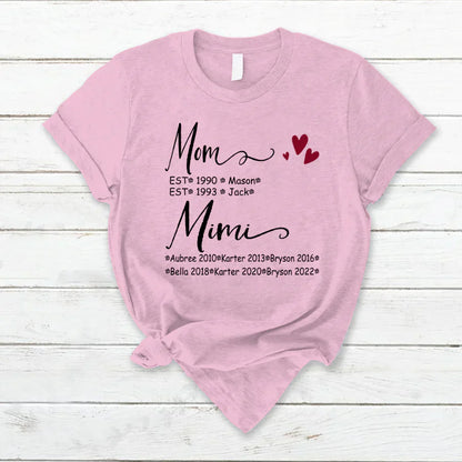 Mom And Mimi Kids Est VT22120093 T-Shirt
