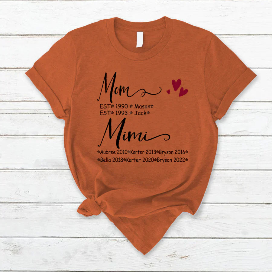 Mom And Mimi Kids Est VT22120093 T-Shirt