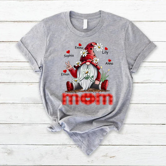 Mom Gnome Heart Kids VT22120072 T-Shirt