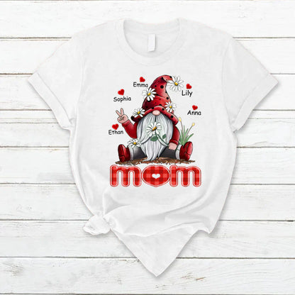 Mom Gnome Heart Kids VT22120072 T-Shirt