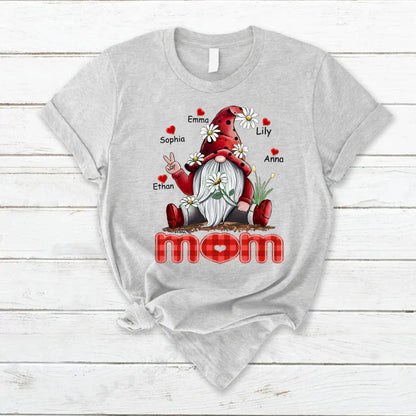 Mom Gnome Heart Kids VT22120072 T-Shirt