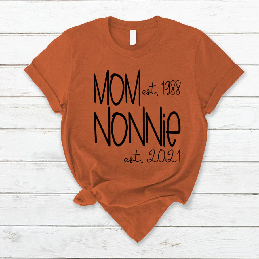 Mom Nonnie Est VTN221125 T-Shirt