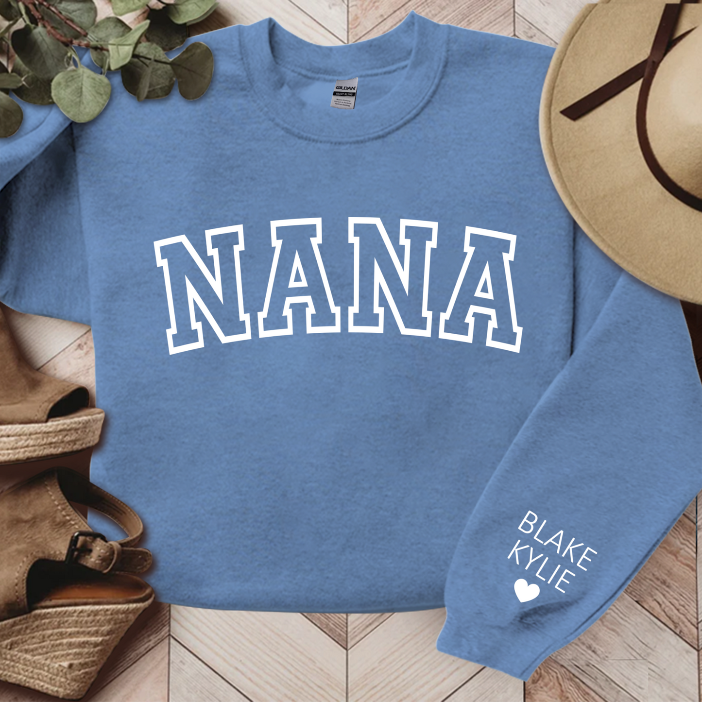 Birthday Gifts, Gift for Grandma Nana Mimi Kids Names CTH01