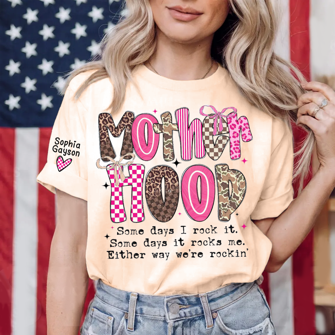 Motherhood Funny Mom Some Days I Rock It Mothers Day Gift  T-shirt