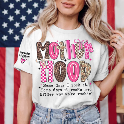 Motherhood Funny Mom Some Days I Rock It Mothers Day Gift  T-shirt