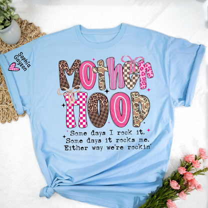 Motherhood Funny Mom Some Days I Rock It Mothers Day Gift  T-shirt
