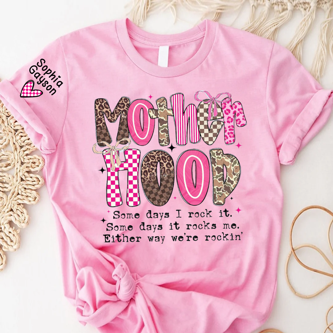 Motherhood Funny Mom Some Days I Rock It Mothers Day Gift  T-shirt