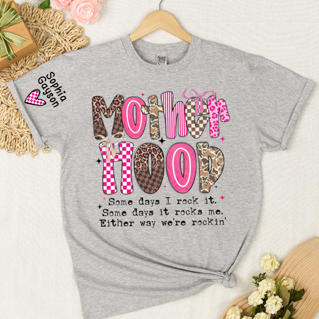 Motherhood Funny Mom Some Days I Rock It Mothers Day Gift  T-shirt