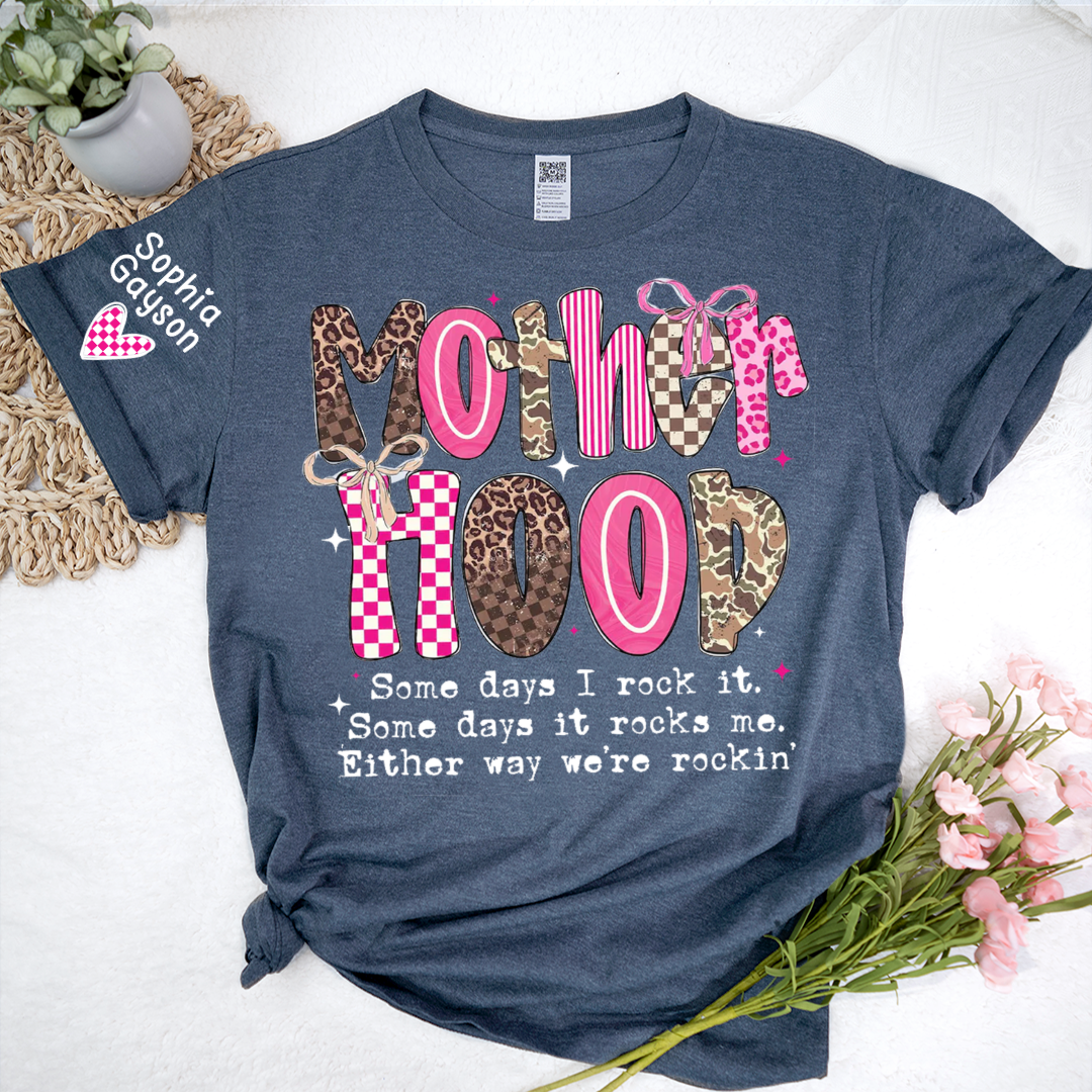Motherhood Funny Mom Some Days I Rock It Mothers Day Gift  T-shirt