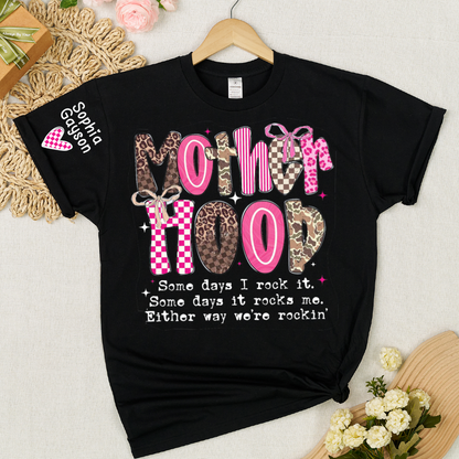 Motherhood Funny Mom Some Days I Rock It Mothers Day Gift  T-shirt