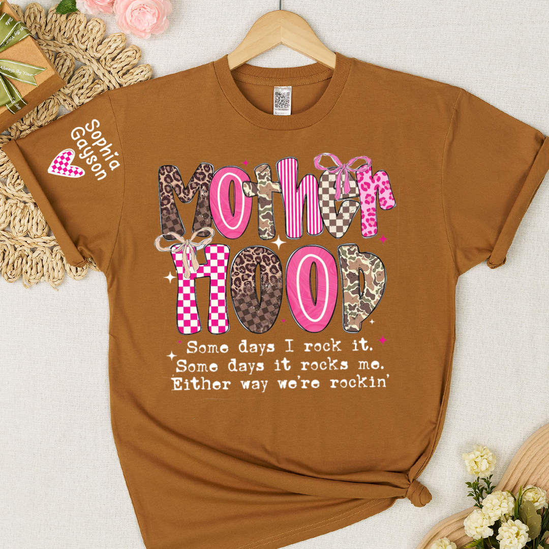 Motherhood Funny Mom Some Days I Rock It Mothers Day Gift  T-shirt