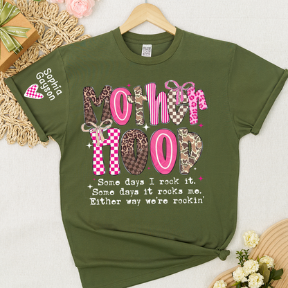 Motherhood Funny Mom Some Days I Rock It Mothers Day Gift  T-shirt