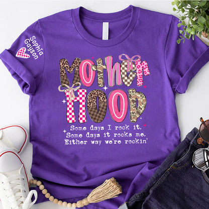 Motherhood Funny Mom Some Days I Rock It Mothers Day Gift  T-shirt