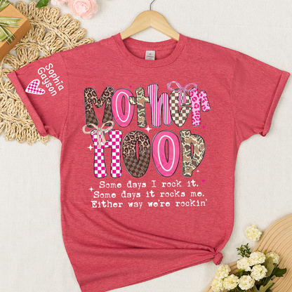 Motherhood Funny Mom Some Days I Rock It Mothers Day Gift  T-shirt