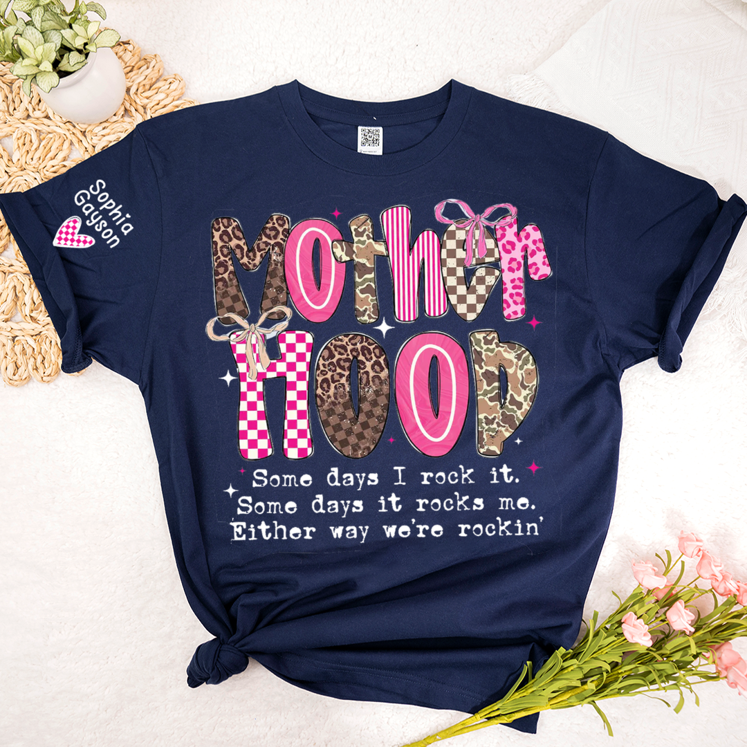 Motherhood Funny Mom Some Days I Rock It Mothers Day Gift  T-shirt