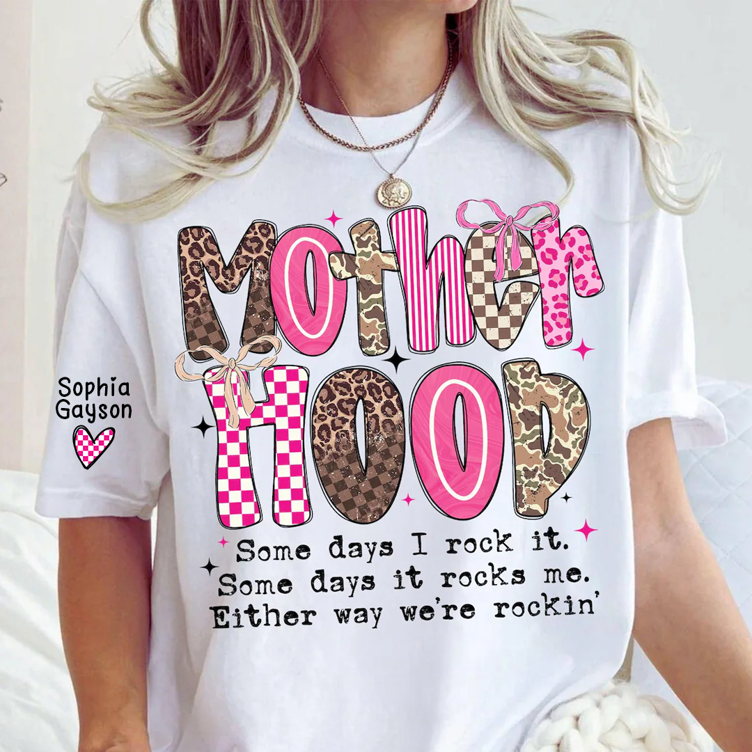 Motherhood Funny Mom Some Days I Rock It Mothers Day Gift  T-shirt