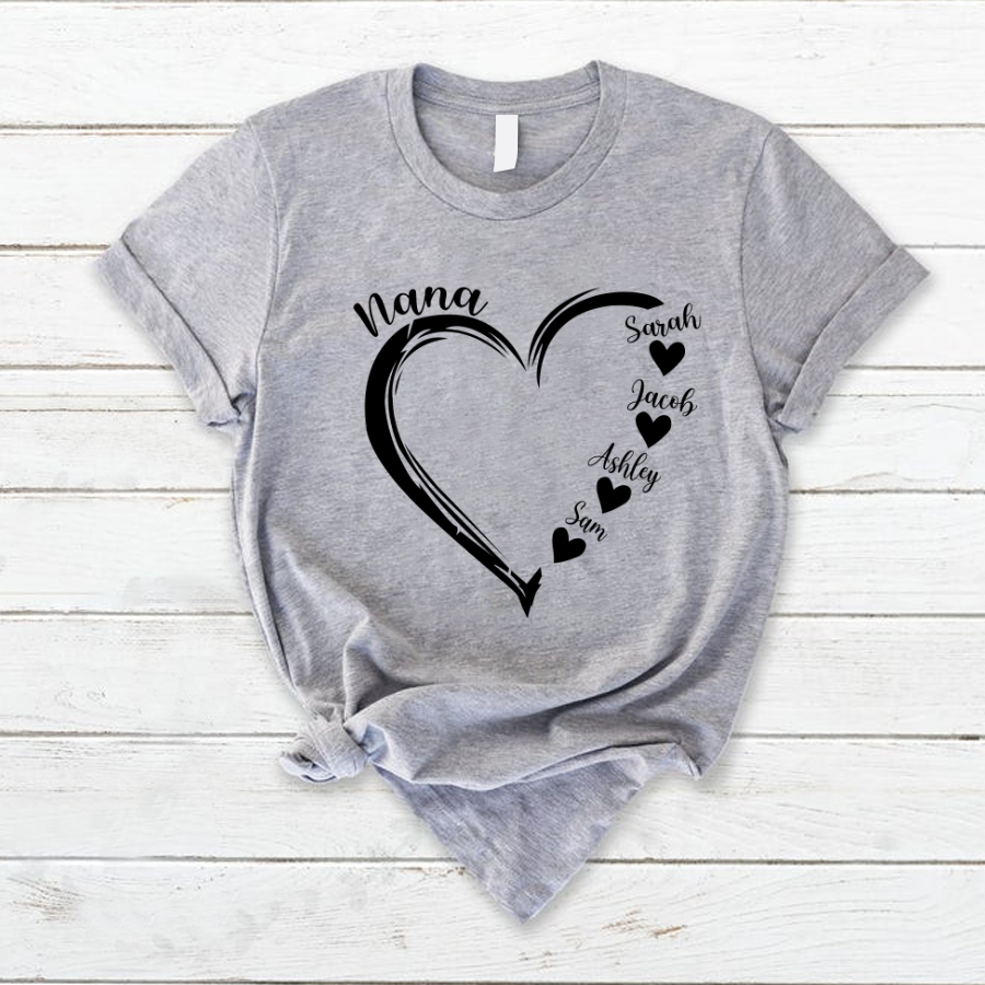 Nana and Grandkids, Best Gifts For Mother's Day T-Shirt