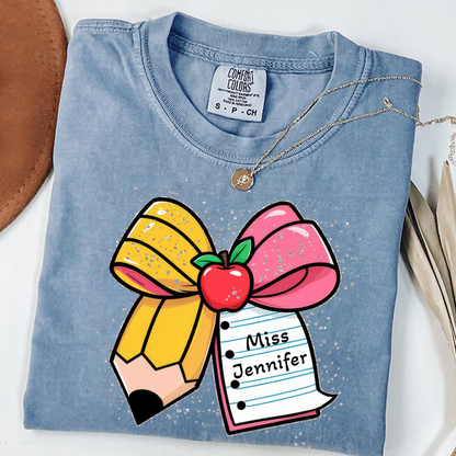 Personalized Teacher's name – Cute Back-to-School Appreciation GiftPersonalized Teacher's name – Cute Back-to-School Appreciation Gift