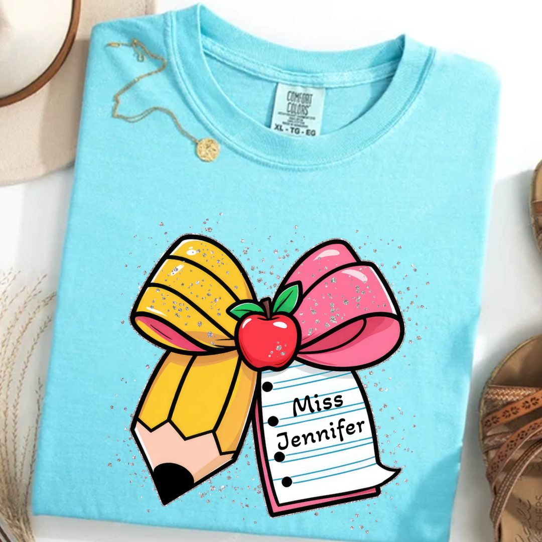 Personalized Teacher's name – Cute Back-to-School Appreciation GiftPersonalized Teacher's name – Cute Back-to-School Appreciation Gift