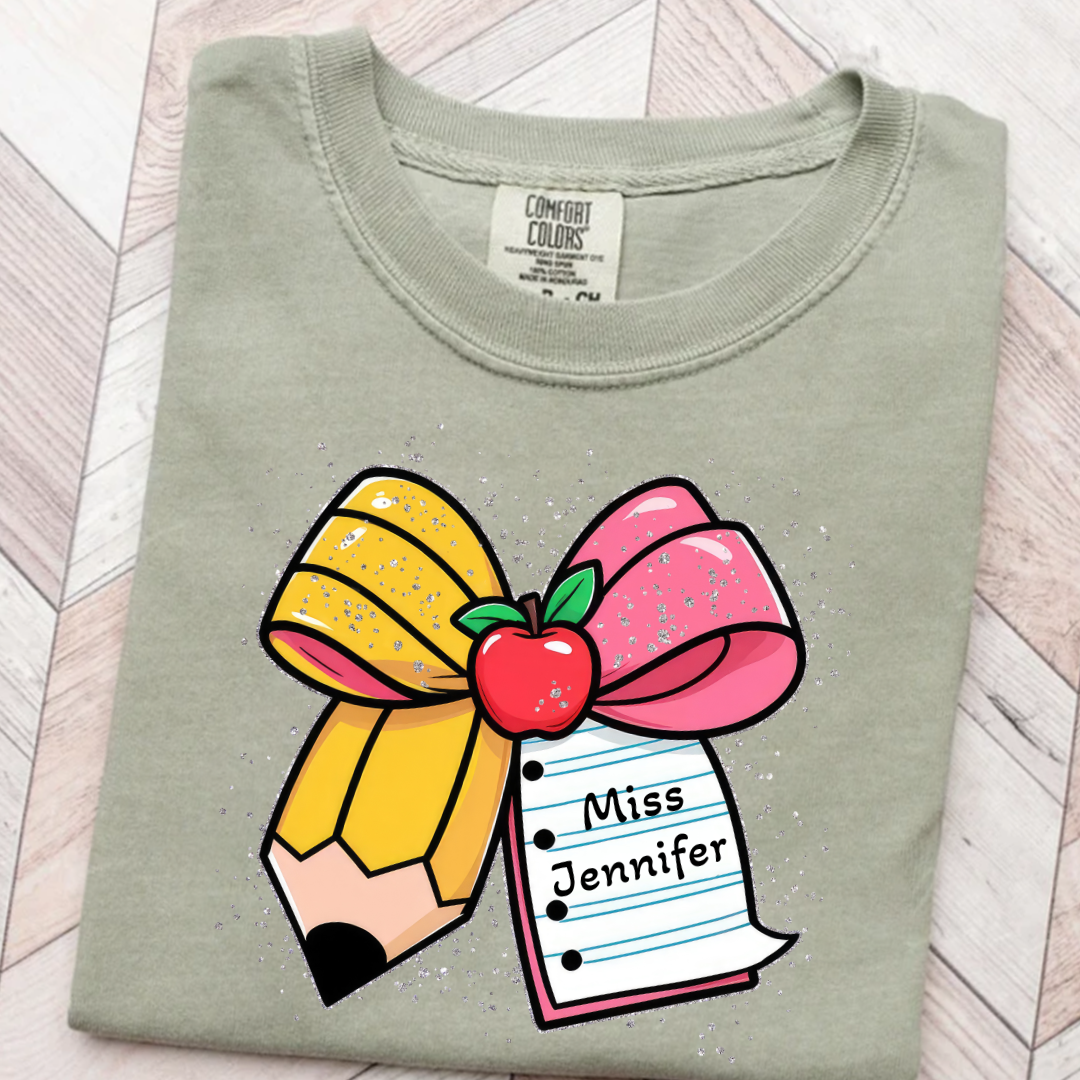 Personalized Teacher's name – Cute Back-to-School Appreciation GiftPersonalized Teacher's name – Cute Back-to-School Appreciation Gift