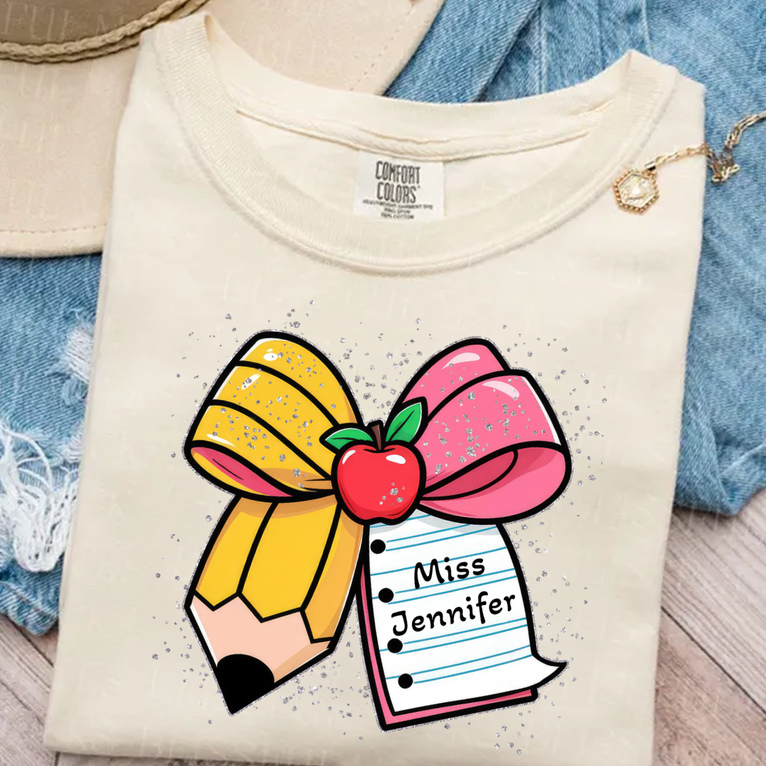 Personalized Teacher's name – Cute Back-to-School Appreciation GiftPersonalized Teacher's name – Cute Back-to-School Appreciation Gift