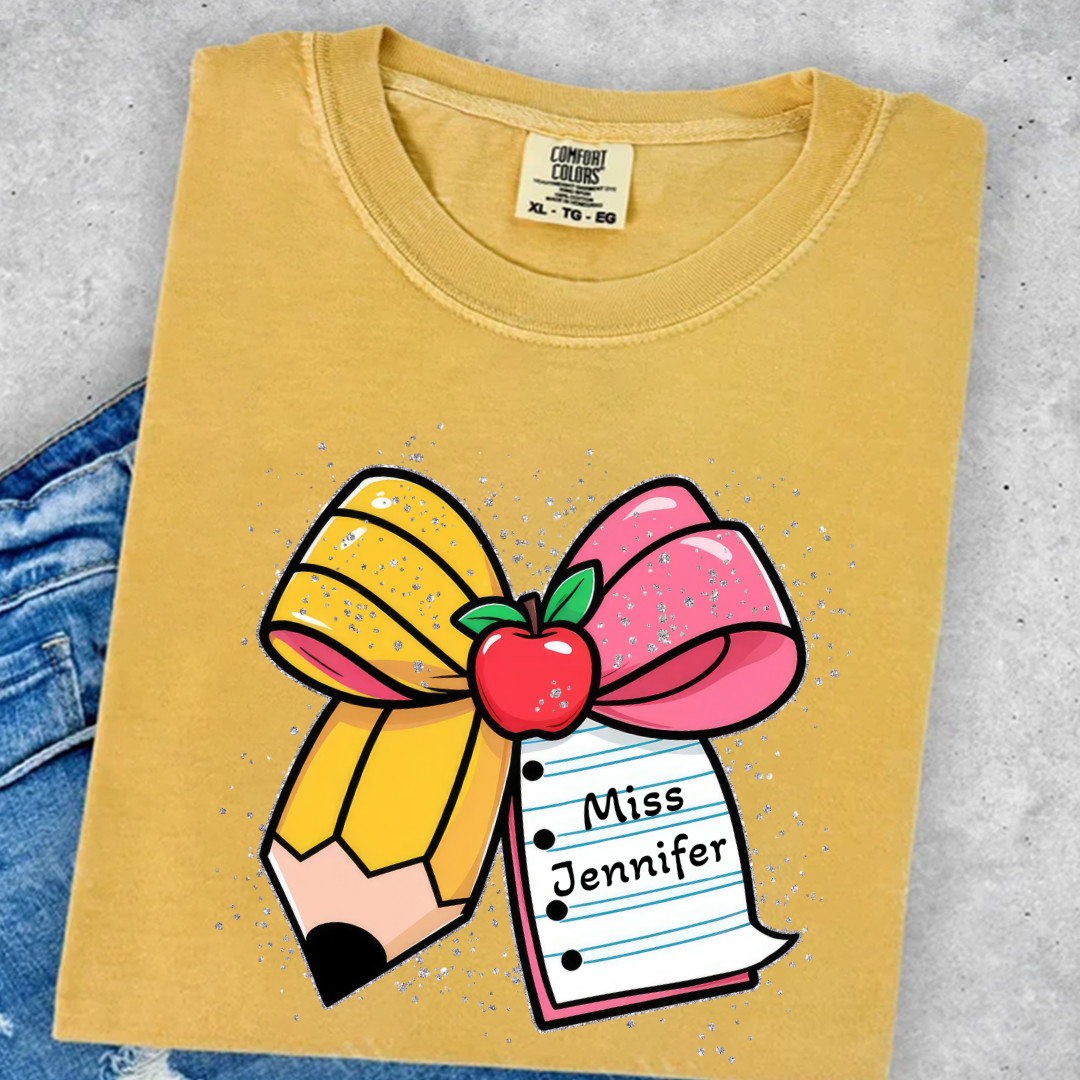 Personalized Teacher's name – Cute Back-to-School Appreciation GiftPersonalized Teacher's name – Cute Back-to-School Appreciation Gift
