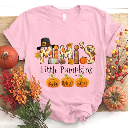 Personalized Mimi's Little Pumpkins Autumn Doodle Alphabet