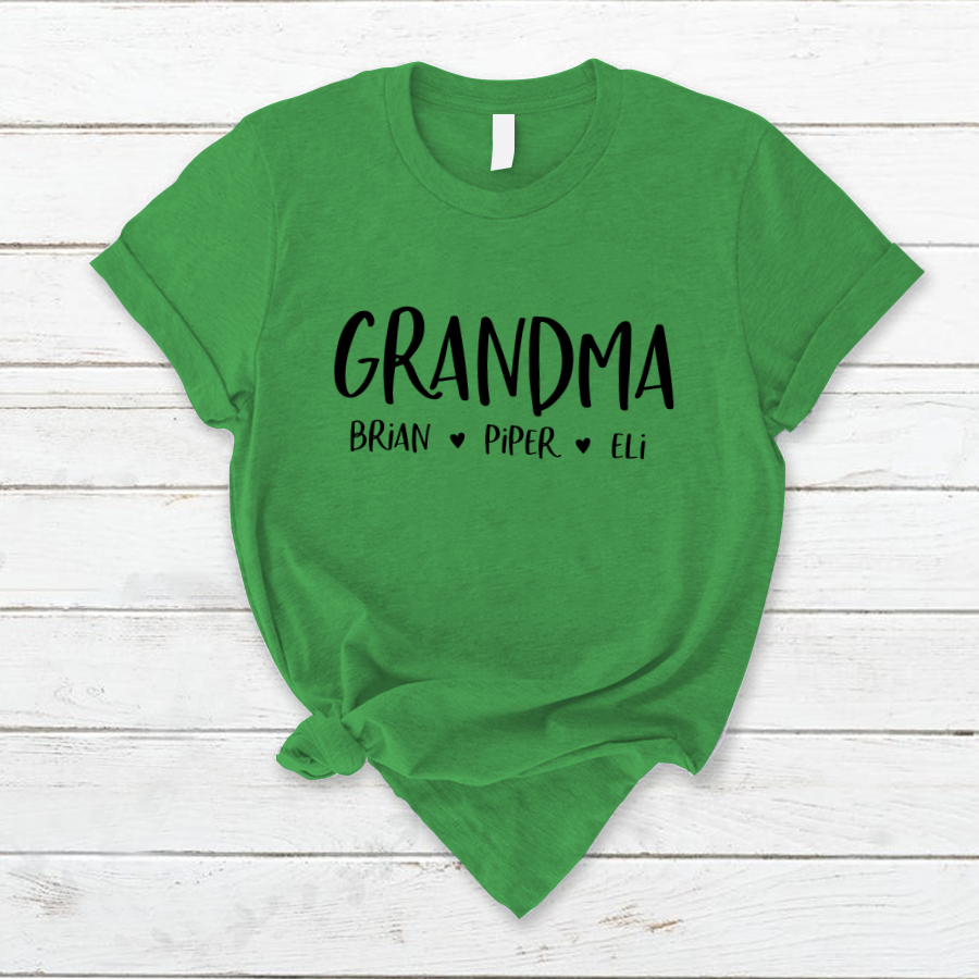 Personalized Grandma Shirt, Mother's Day Gifts For Grandma