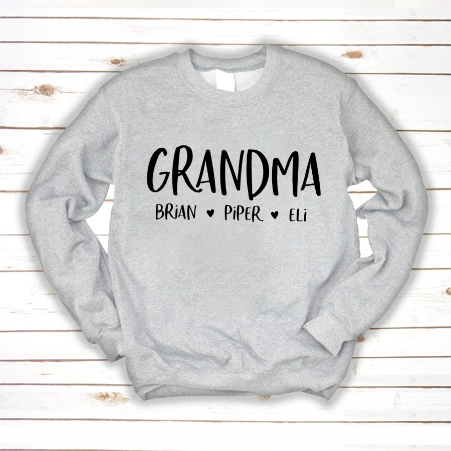 Personalized Grandma Shirt, Mother's Day Gifts For Grandma