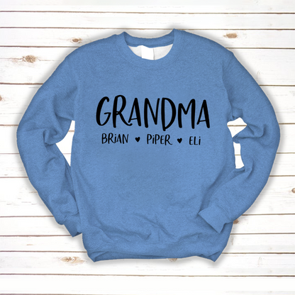 Personalized Grandma Shirt, Mother's Day Gifts For Grandma