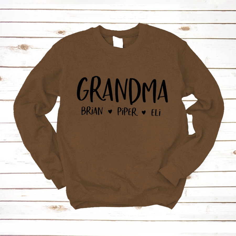 Personalized Grandma Shirt, Mother's Day Gifts For Grandma