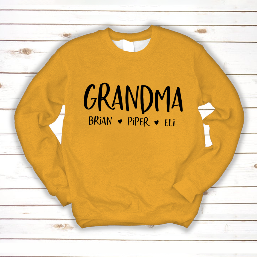 Personalized Grandma Shirt, Mother's Day Gifts For Grandma