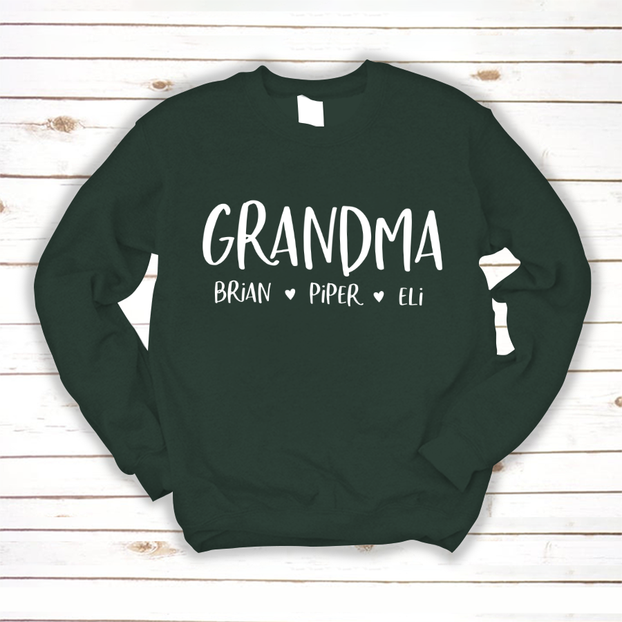 Personalized Grandma Shirt, Mother's Day Gifts For Grandma