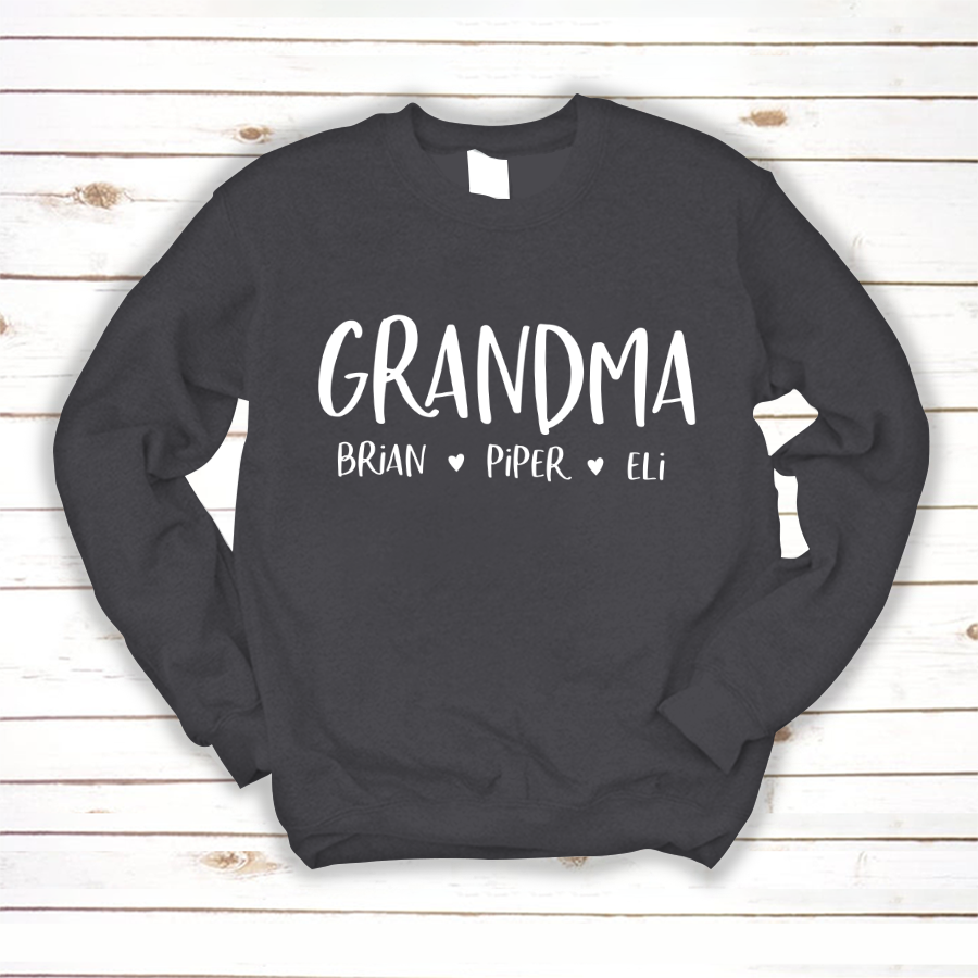 Personalized Grandma Shirt, Mother's Day Gifts For Grandma