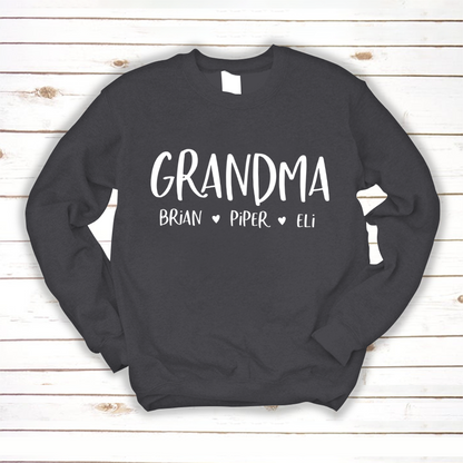 Personalized Grandma Shirt, Mother's Day Gifts For Grandma