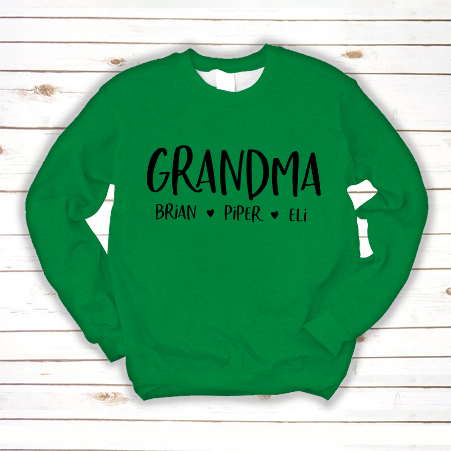 Personalized Grandma Shirt, Mother's Day Gifts For Grandma