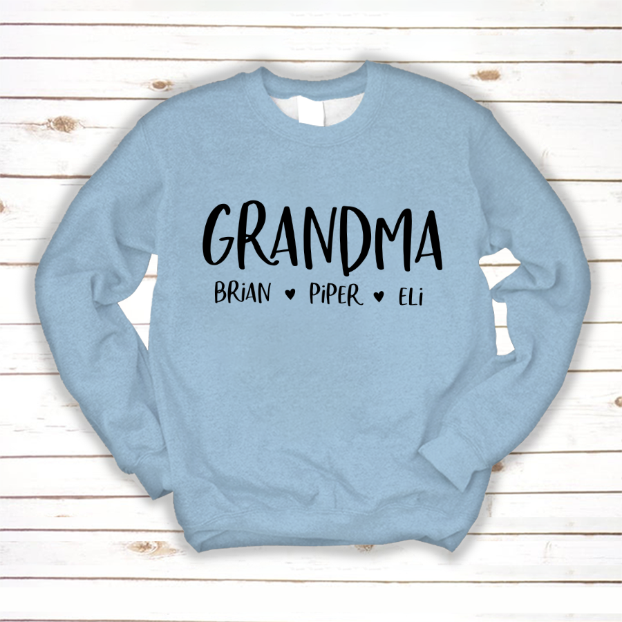 Personalized Grandma Shirt, Mother's Day Gifts For Grandma