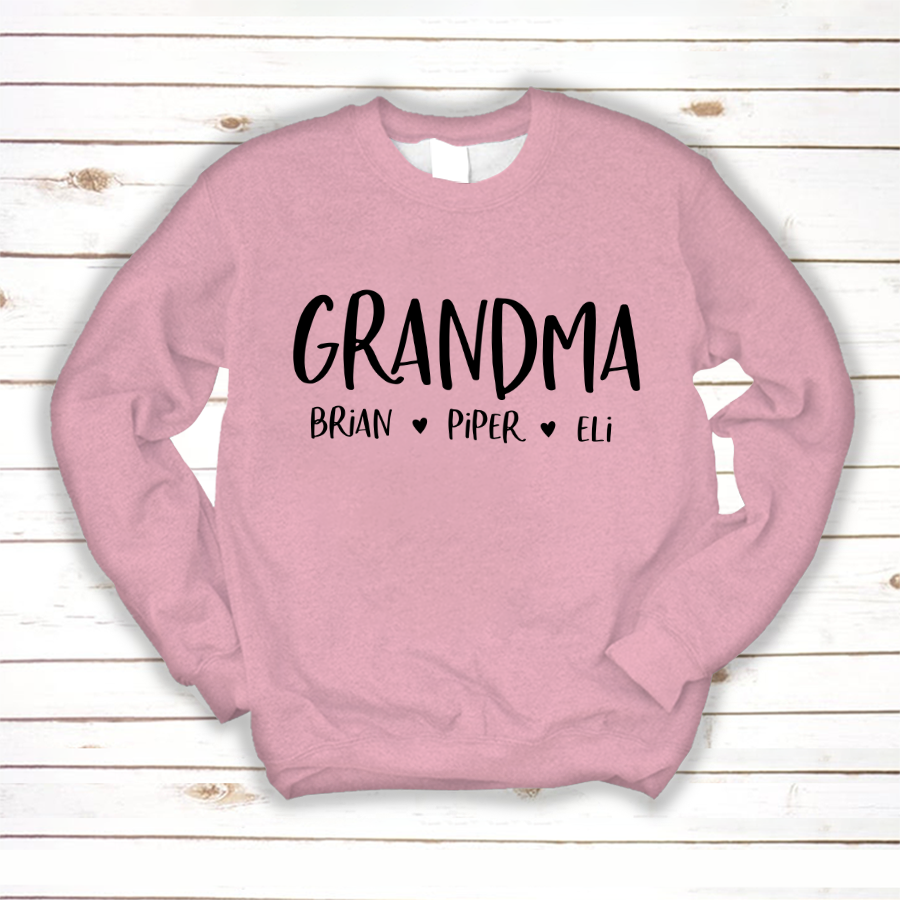 Personalized Grandma Shirt, Mother's Day Gifts For Grandma