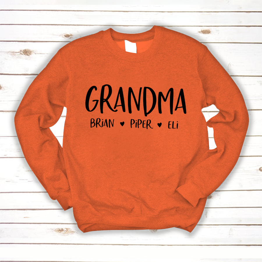 Personalized Grandma Shirt, Mother's Day Gifts For Grandma