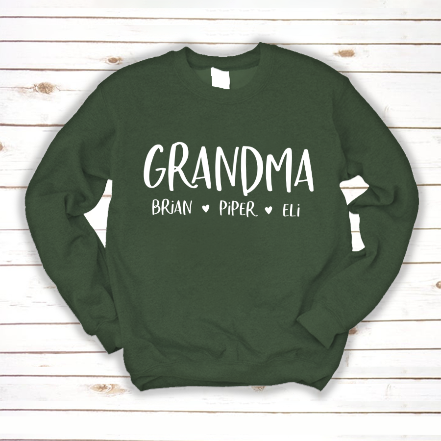 Personalized Grandma Shirt, Mother's Day Gifts For Grandma