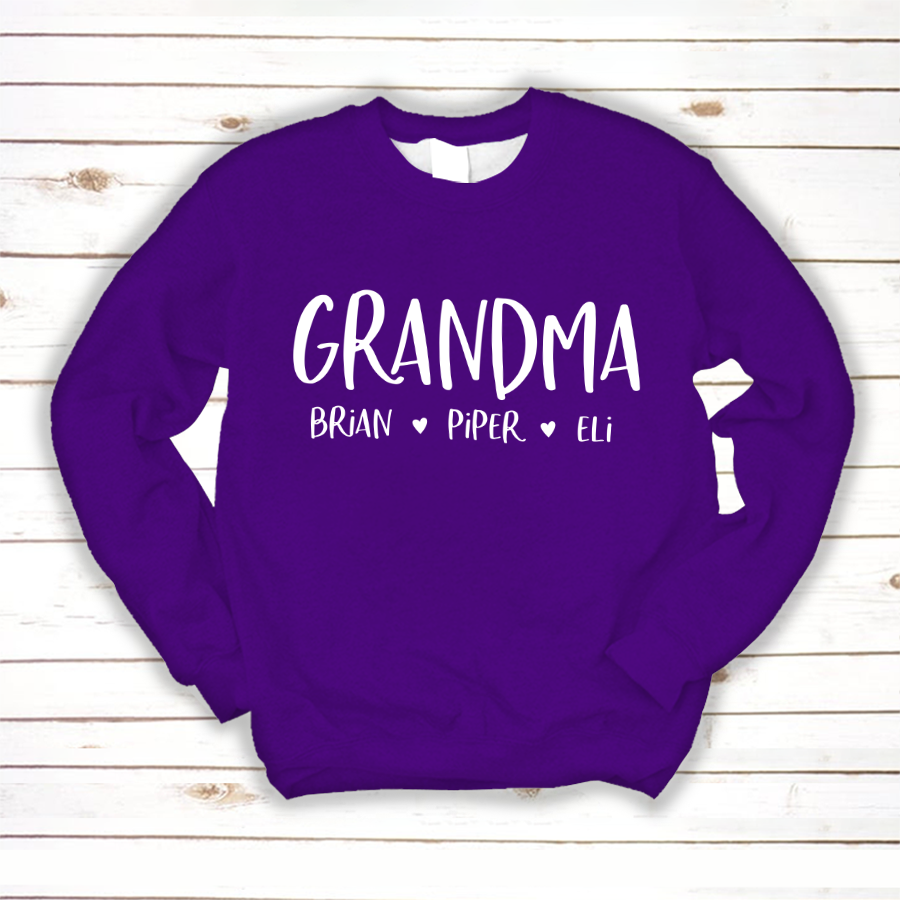 Personalized Grandma Shirt, Mother's Day Gifts For Grandma