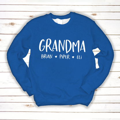 Personalized Grandma Shirt, Mother's Day Gifts For Grandma