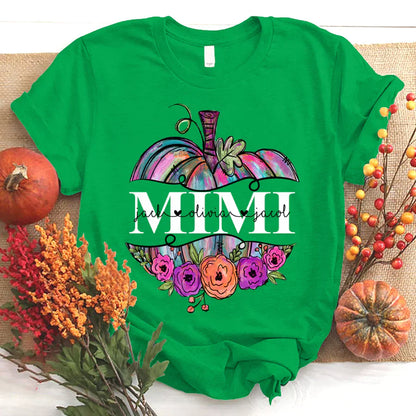Personalized Mimi Painted Pumpkin 2022 T-Shirt