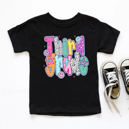 Preppy Back to School Pre-k 1st/2nd/3rd Grade First Day of School Shirt