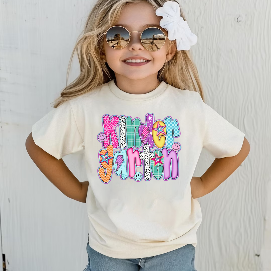 Preppy Back to School Pre-k 1st/2nd/3rd Grade First Day of School Shirt