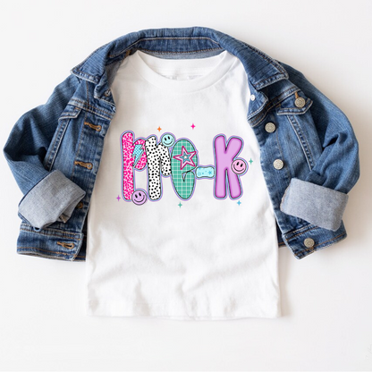 Preppy Back to School Pre-k 1st/2nd/3rd Grade First Day of School Shirt