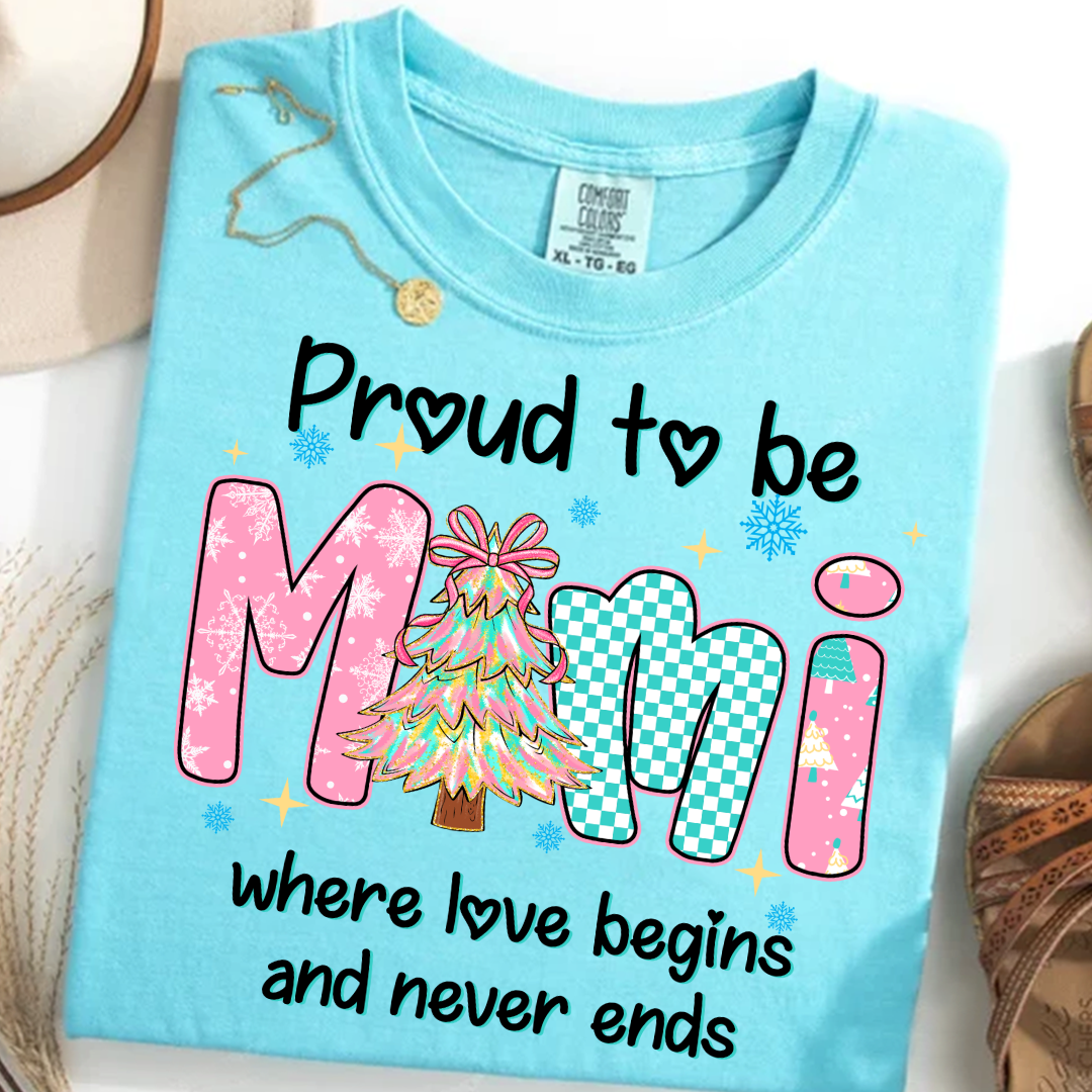 Pround To Be Mimi Where Love Begins And Never Ends Shirt
