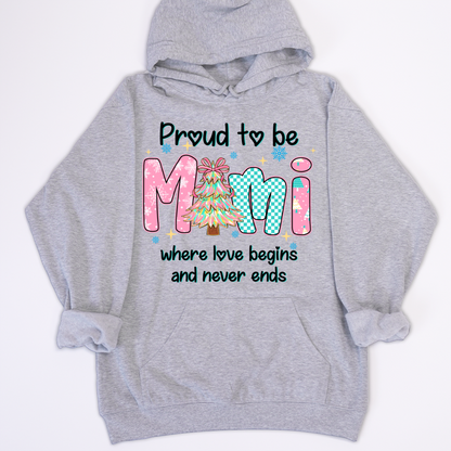 Pround To Be Mimi Where Love Begins And Never Ends Shirt