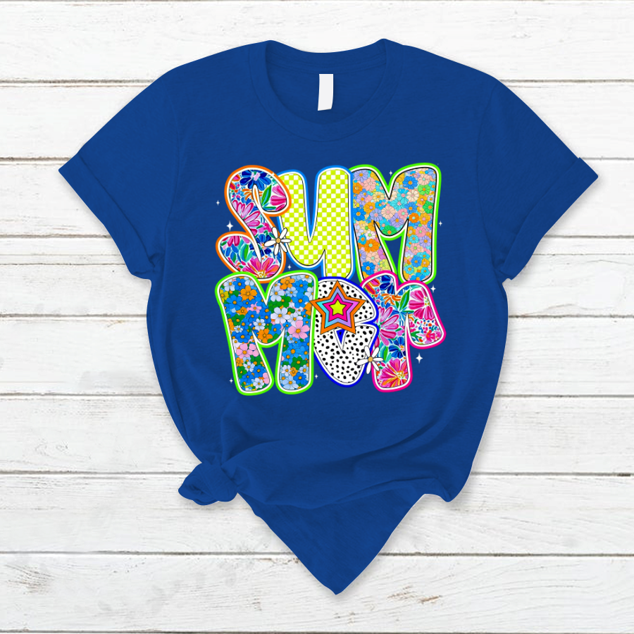 Summer floral Hello Summer Shirt