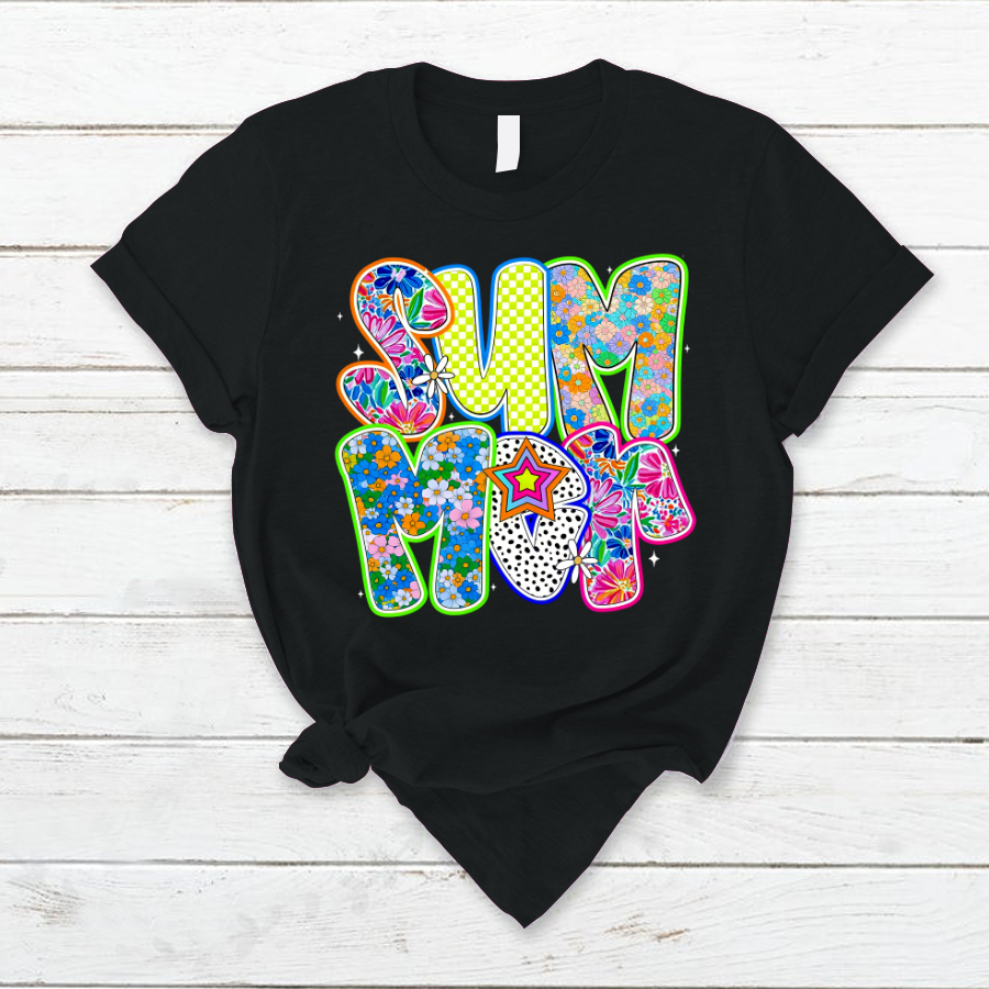 Summer floral Hello Summer Shirt